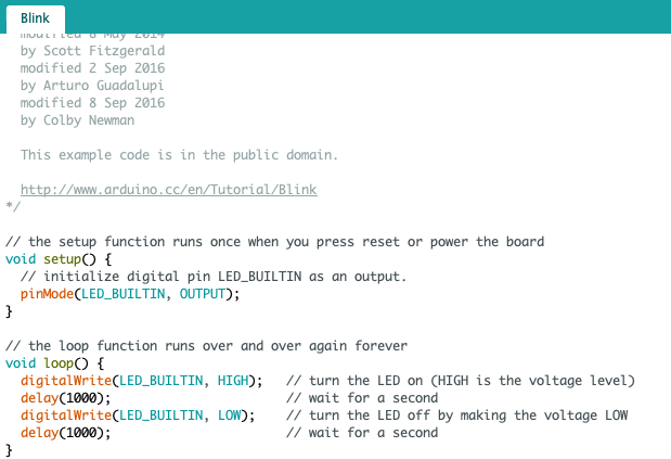 Blink Code